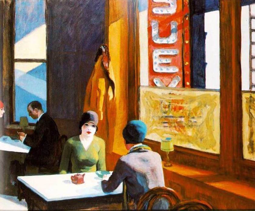 Chop Suey in Detail Edward Hopper